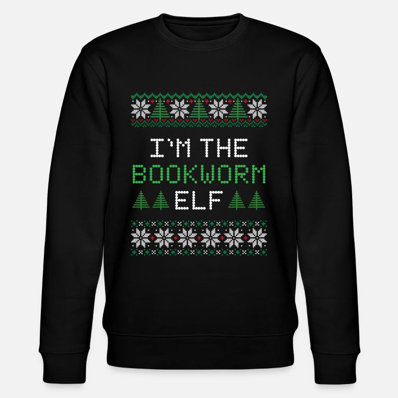 Lutin de Noël - Sweat bio CHANGER Stanley/Stella Unisexe - noir