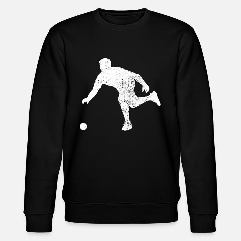Bocce - Stanley/Stella Unisex Bio-Sweatshirt CHANGER  - Schwarz