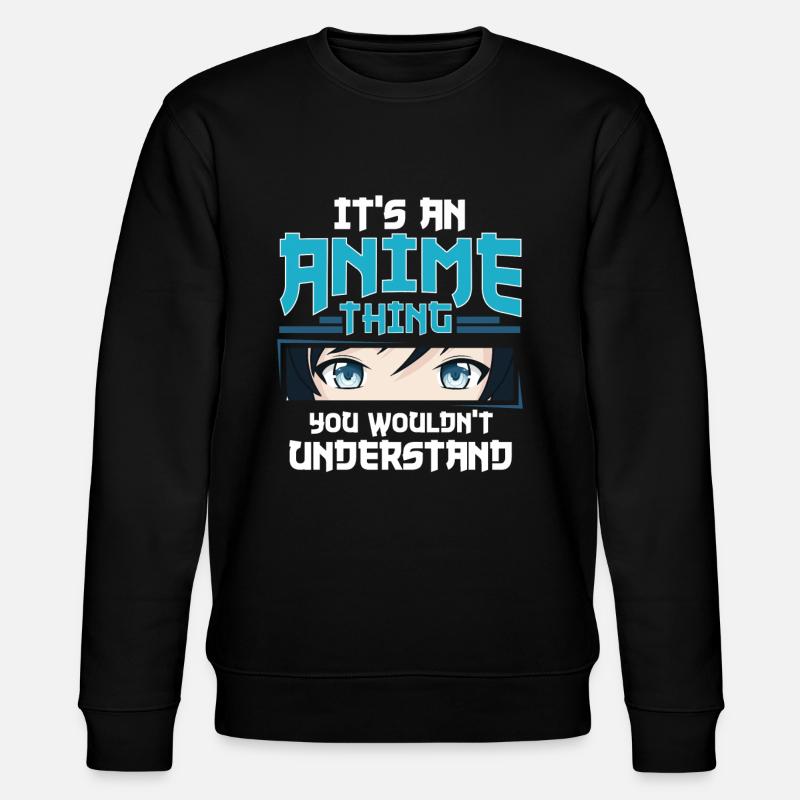 Anime - Stanley/Stella Unisex Bio-Sweatshirt CHANGER  - Schwarz