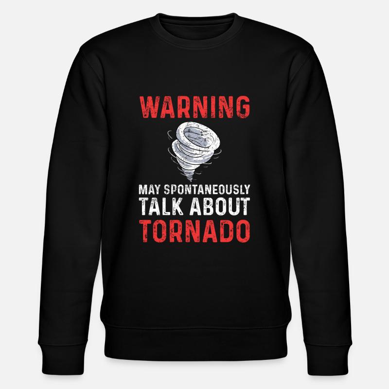 Tornado Storm Chaser - Sweat bio CHANGER Stanley/Stella Unisexe - noir