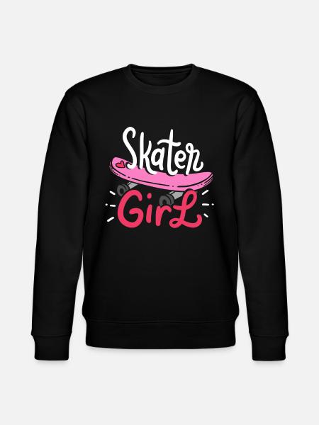 Skateboarding skaters - Stanley/Stella CHANGER Unisex Organic Sweatshirt - black