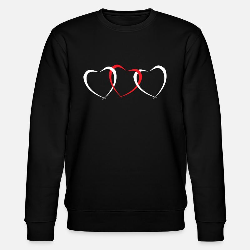 Saint Valentin - Sweat bio CHANGER Stanley/Stella Unisexe - noir