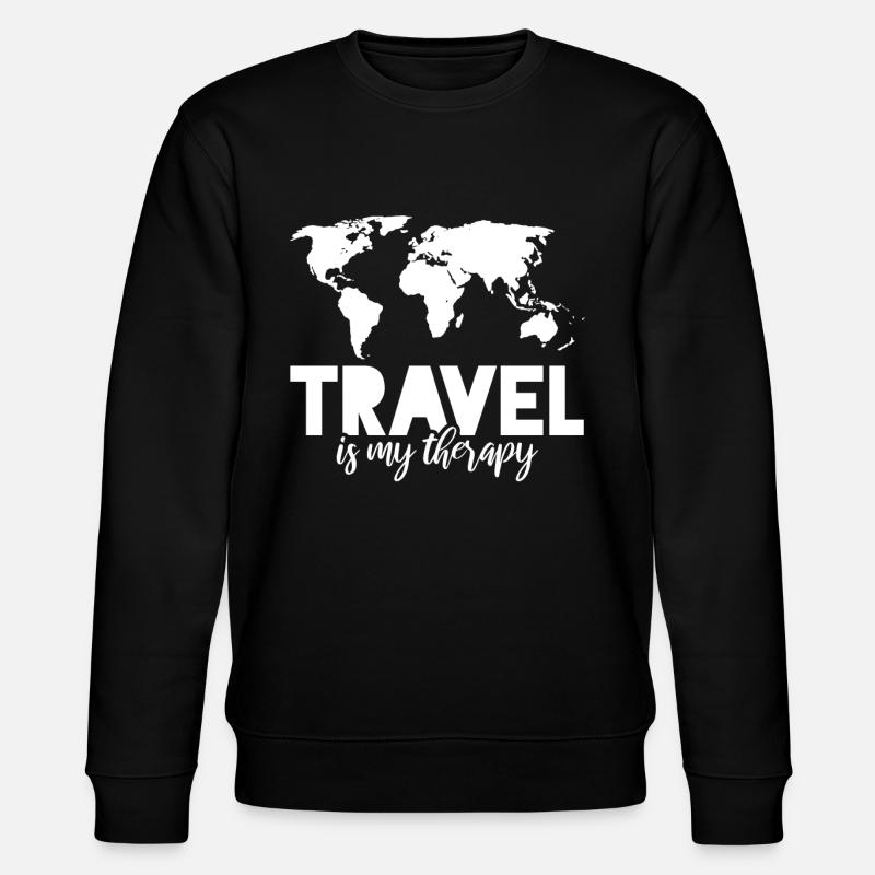 Reisen - Stanley/Stella Unisex Bio-Sweatshirt CHANGER  - Schwarz