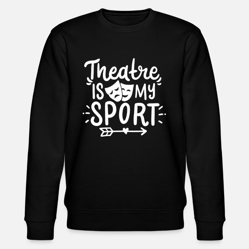 Theater - Stanley/Stella Unisex Bio-Sweatshirt CHANGER  - Schwarz