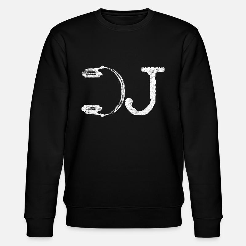 DJ DJ - Stanley/Stella Unisex Bio-Sweatshirt CHANGER  - Schwarz