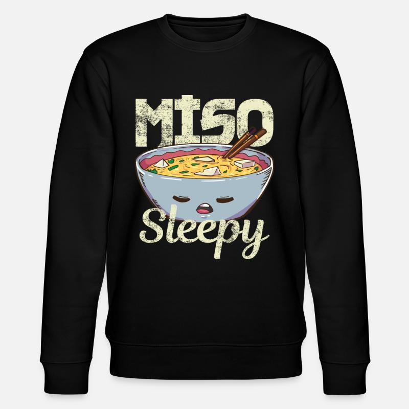 Soupe miso - Sweat bio CHANGER Stanley/Stella Unisexe - noir