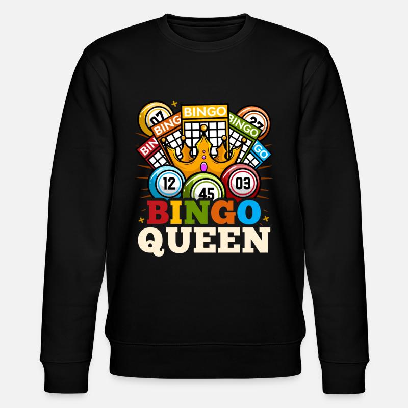 Bingo - Stanley/Stella Unisex Bio-Sweatshirt CHANGER  - Schwarz