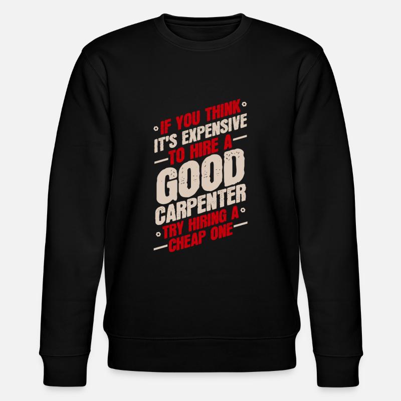 Carpenter carpenter - Stanley/Stella CHANGER Unisex Organic Sweatshirt - black