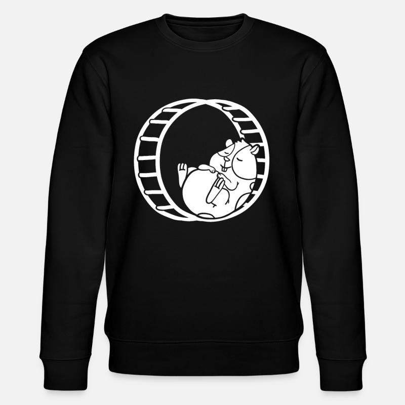 Hamster - Sweat bio CHANGER Stanley/Stella Unisexe - noir