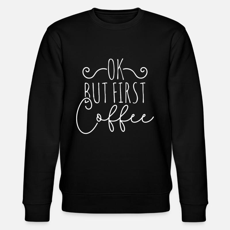 Le café - Sweat bio CHANGER Stanley/Stella Unisexe - noir