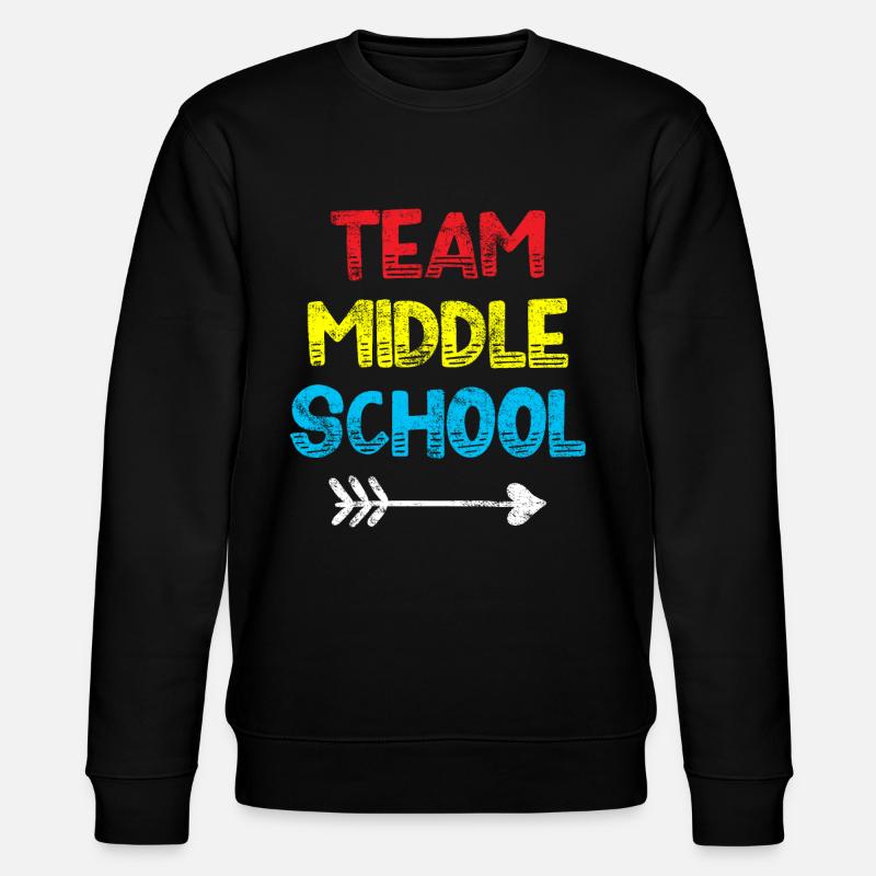 Mittelschule - Stanley/Stella Unisex Bio-Sweatshirt CHANGER  - Schwarz