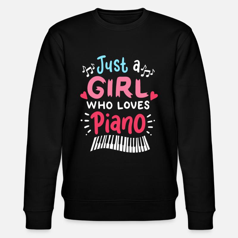 Piano piano - Sweat bio CHANGER Stanley/Stella Unisexe - noir