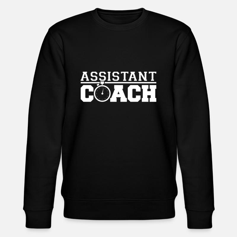 Assistenz-Fußballtrainer - Stanley/Stella Unisex Bio-Sweatshirt CHANGER  - Schwarz