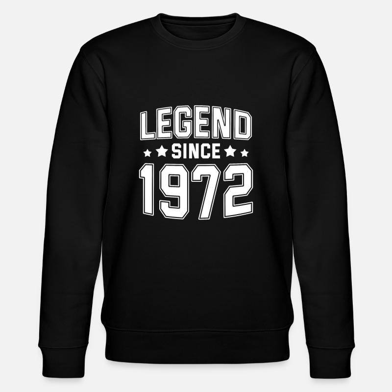 Legend since 1972 - Sweat bio CHANGER Stanley/Stella Unisexe - noir
