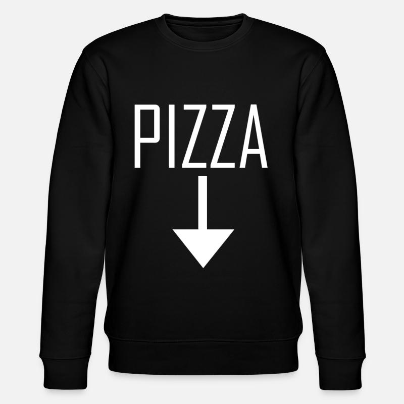 PIZZA - Sweat bio CHANGER Stanley/Stella Unisexe - noir
