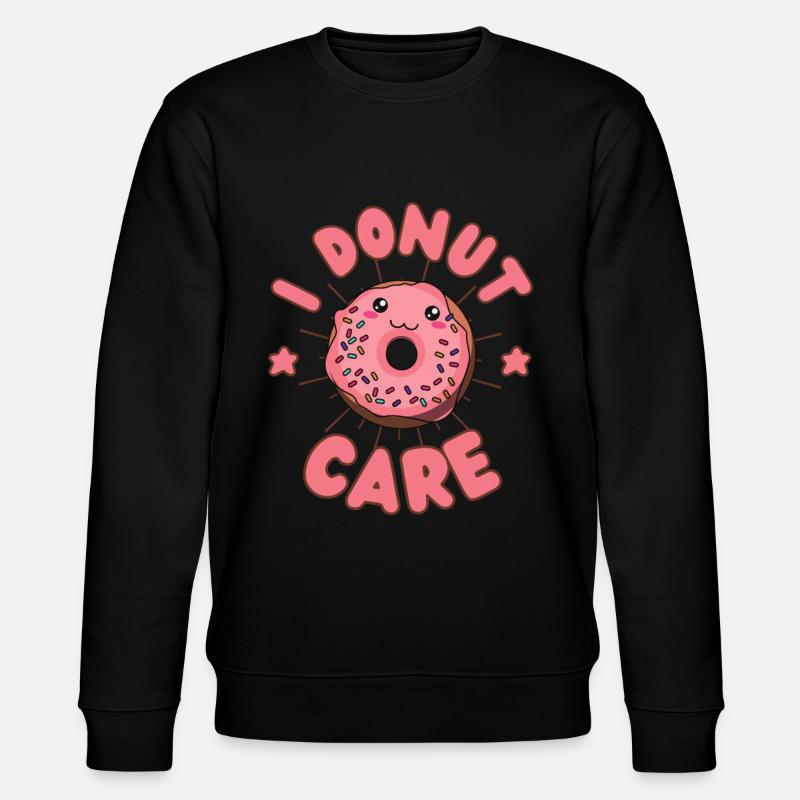 I Donut care Donut kawaii - Sweat bio CHANGER Stanley/Stella Unisexe - noir