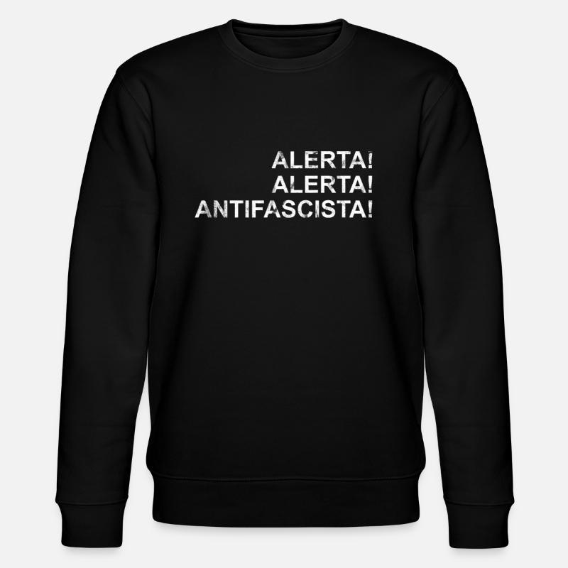 Alerta - Stanley/Stella Unisex Bio-Sweatshirt CHANGER  - Schwarz