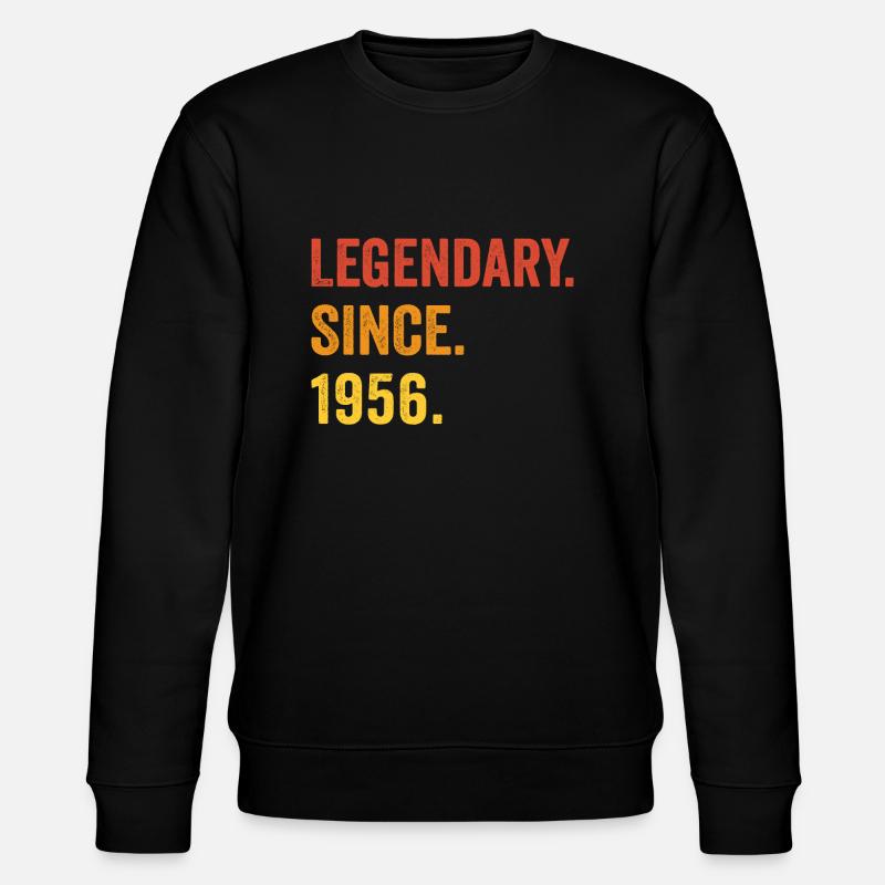 Legendary since 1956 - Stanley/Stella CHANGER Unisex Organic Sweatshirt - black