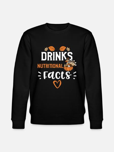 Drinks Nutritional Facts - Stanley/Stella CHANGER Unisex Organic Sweatshirt - black
