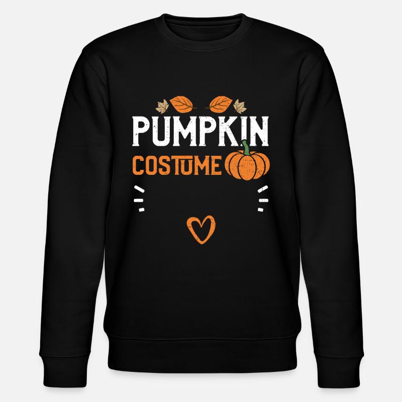 Costume de citrouille - Citrouille - Sweat bio CHANGER Stanley/Stella Unisexe - noir