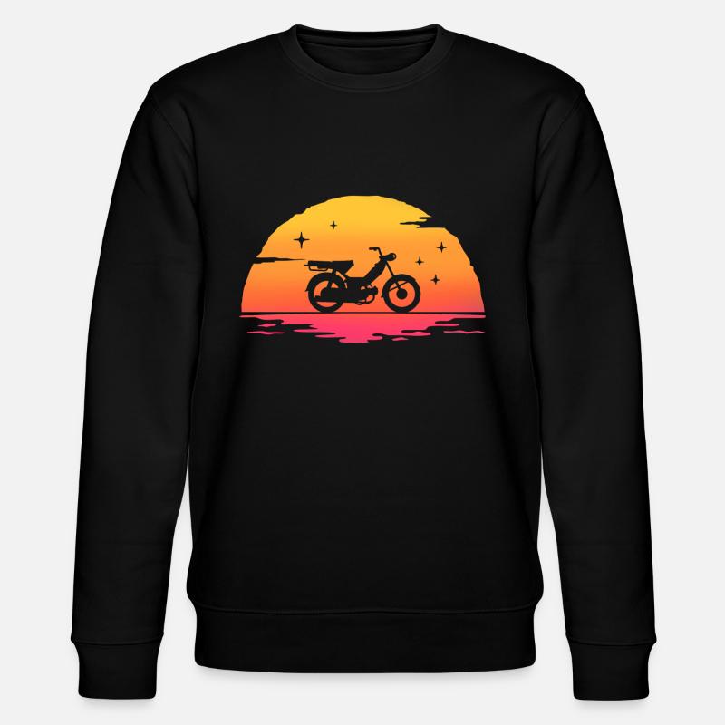 Sunrise Moped Moped - Stanley/Stella Unisex Bio-Sweatshirt CHANGER  - Schwarz