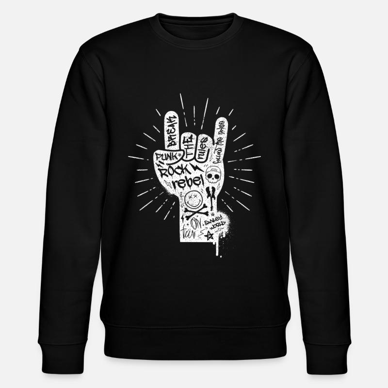 Briser Les Règles Cool Pose - Sweat bio CHANGER Stanley/Stella Unisexe - noir