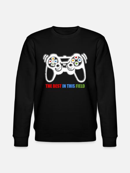 Game Console Gamer - Stanley/Stella CHANGER Unisex Organic Sweatshirt - black