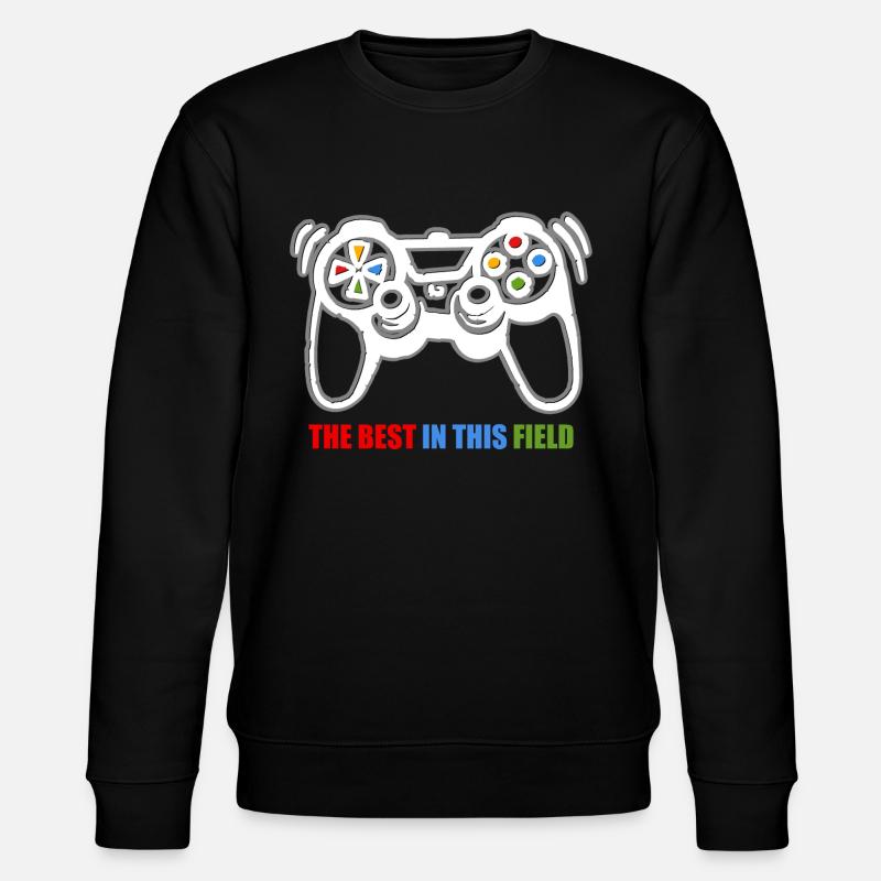 Game Console Gamer - Stanley/Stella CHANGER Unisex Organic Sweatshirt - black