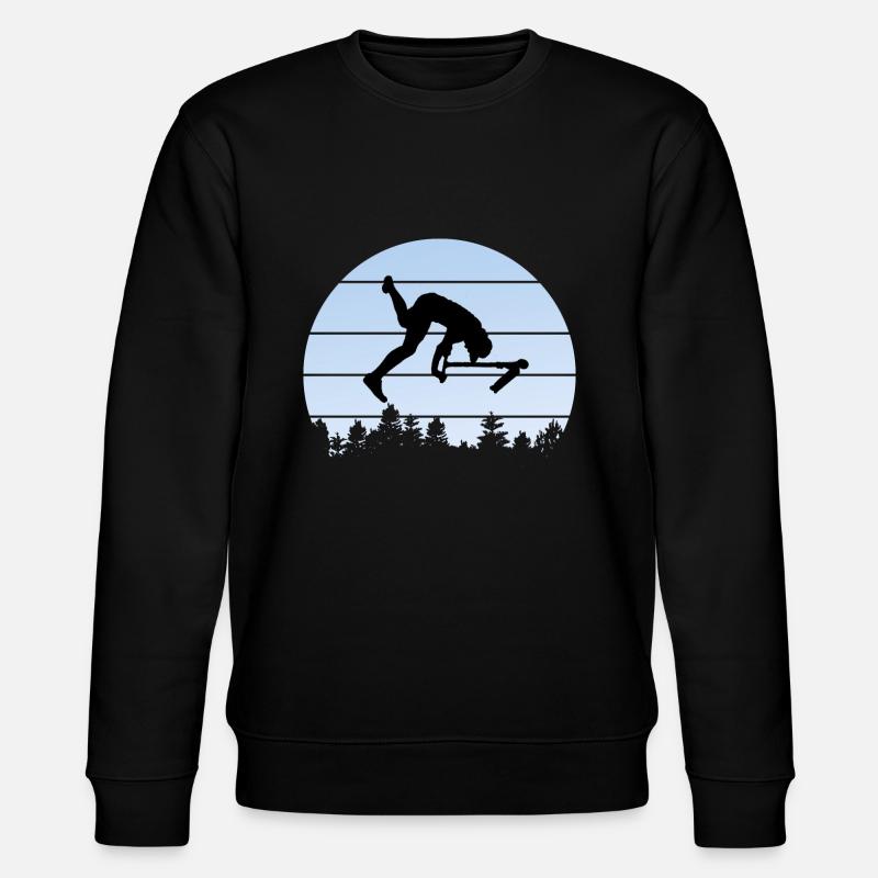 Freestyle-Roller - Stanley/Stella Unisex Bio-Sweatshirt CHANGER  - Schwarz