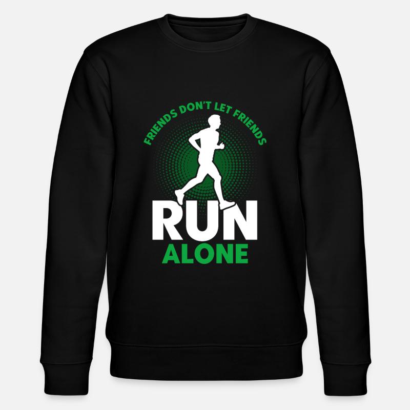 Running Jogger Runner Cadeau - Sweat bio CHANGER Stanley/Stella Unisexe - noir