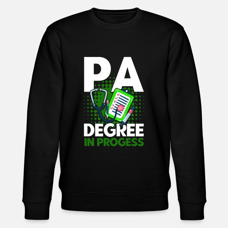Medical Training Pre-Clinic Study Gift - Stanley/Stella CHANGER Unisex Organic Sweatshirt - black