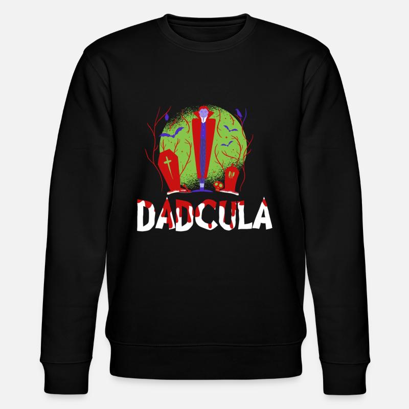 Horreur Halloween Dadcula Creepy - Sweat bio CHANGER Stanley/Stella Unisexe - noir