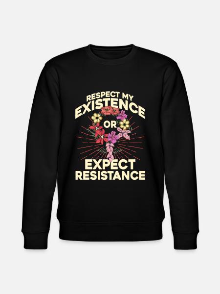 Women's rights Empowerment Feminist - Stanley/Stella CHANGER Unisex Organic Sweatshirt - black
