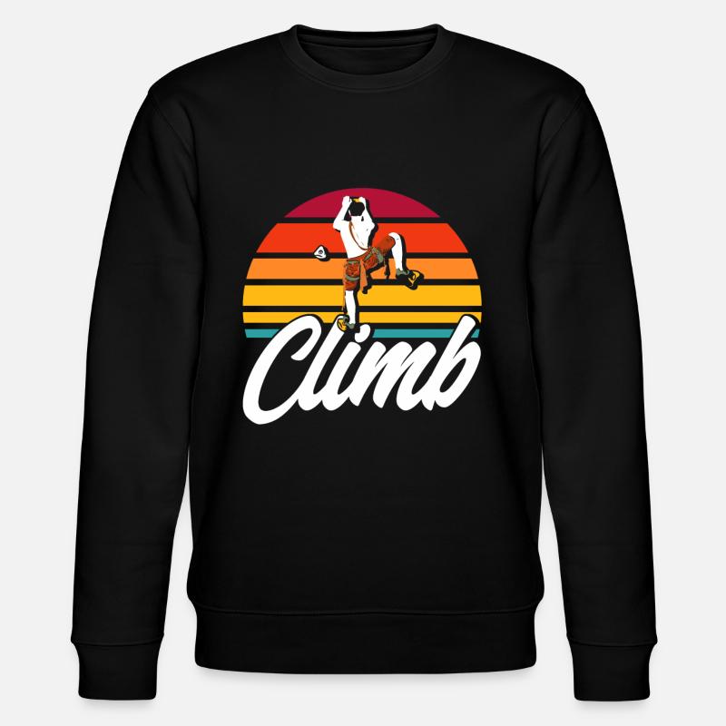 Cadeau d’escalade - Sweat bio CHANGER Stanley/Stella Unisexe - noir