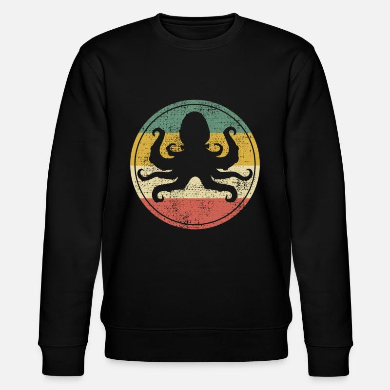 poulpe - Sweat bio CHANGER Stanley/Stella Unisexe - noir