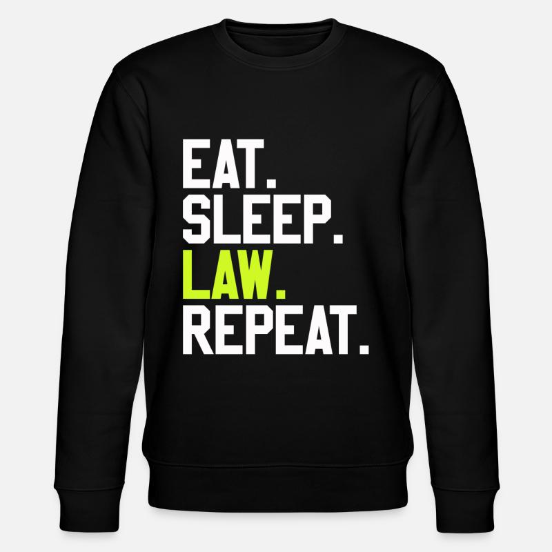 Jura Studium - Stanley/Stella Unisex Bio-Sweatshirt CHANGER  - Schwarz