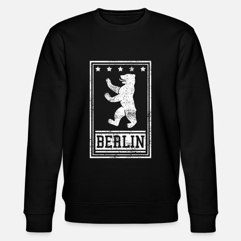 Berlin Baer - Sweat bio CHANGER Stanley/Stella Unisexe - noir