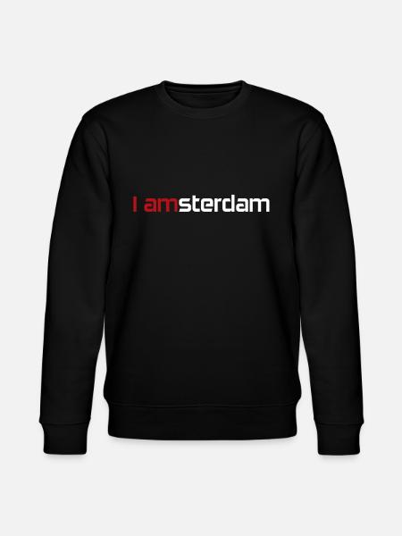 AMSTERDAM HOLLAND - Stanley/Stella CHANGER Unisex Organic Sweatshirt - black