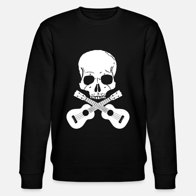 Ukulele Ukulele - Stanley/Stella Unisex Bio-Sweatshirt CHANGER  - Schwarz