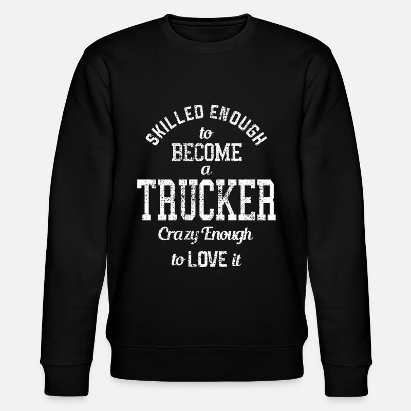 Trucker - Stanley/Stella Unisex Bio-Sweatshirt CHANGER - Schwarz