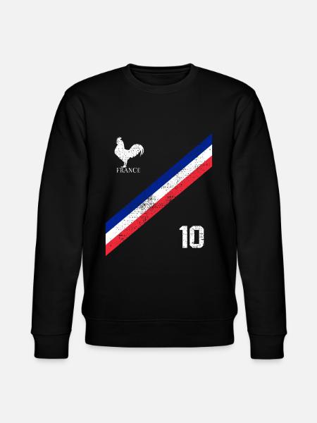 France Jersey - Stanley/Stella CHANGER Unisex Organic Sweatshirt - black