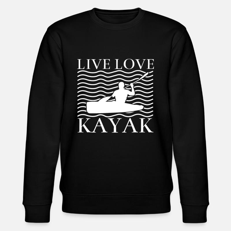 kayak - Sweat bio CHANGER Stanley/Stella Unisexe - noir