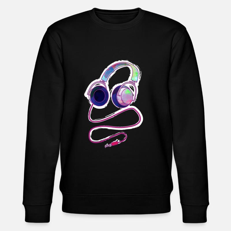 casque - Sweat bio CHANGER Stanley/Stella Unisexe - noir
