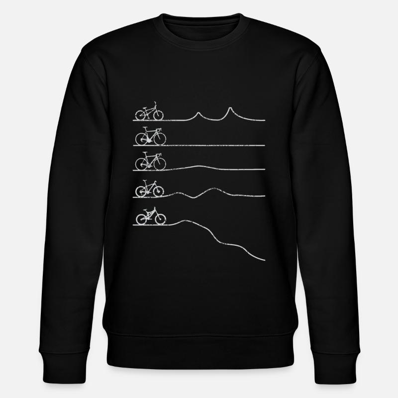 Biker - Sweat bio CHANGER Stanley/Stella Unisexe - noir
