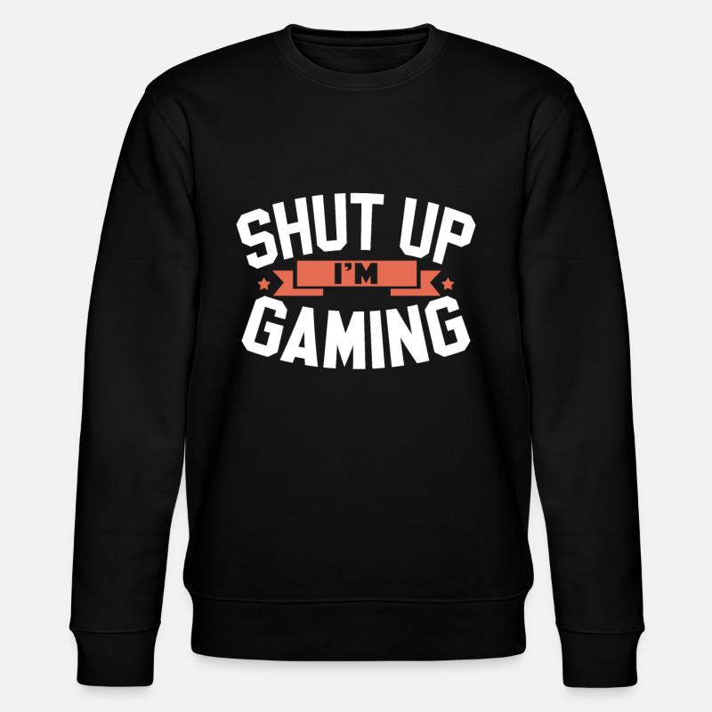 Gamer - Stanley/Stella Unisex Bio-Sweatshirt CHANGER - Schwarz