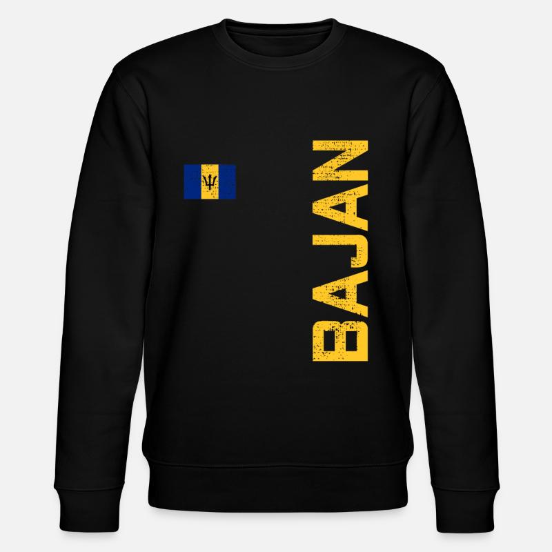 BARBADE BAJAN - Sweat bio CHANGER Stanley/Stella Unisexe - noir