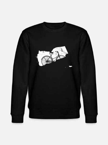 Fahrrad Bike Biker - Stanley/Stella Unisex Bio-Sweatshirt CHANGER - Schwarz