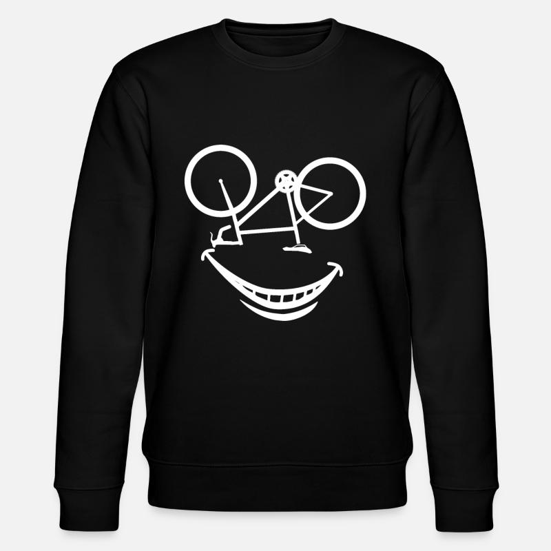 Rennrad - Stanley/Stella Unisex Bio-Sweatshirt CHANGER - Schwarz