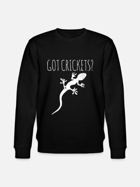 Lizard Gecko Owner - Stanley/Stella CHANGER Unisex Organic Sweatshirt - black