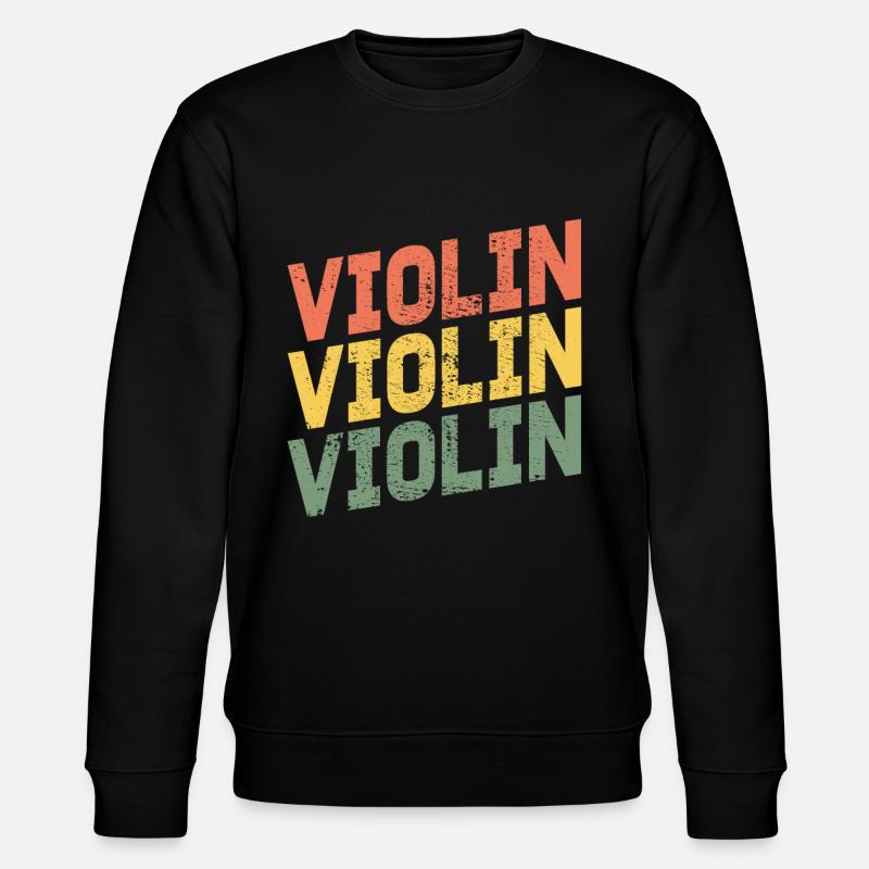 Violon violon violon - Sweat bio CHANGER Stanley/Stella Unisexe - noir